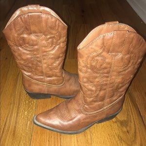 Madden Girl - Light Brown/Tan Cowboy Boots